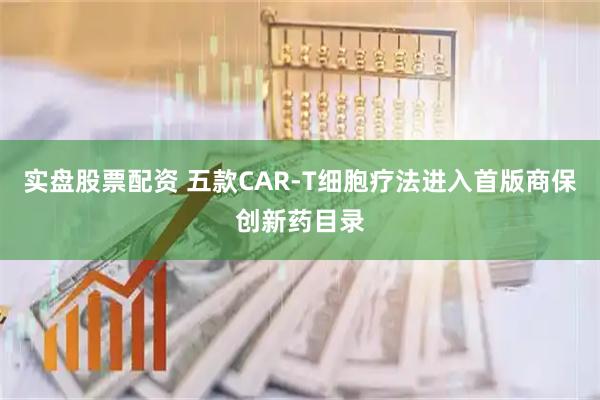 实盘股票配资 五款CAR-T细胞疗法进入首版商保创新药目录